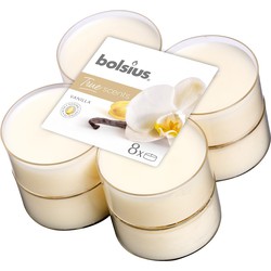 Maxilicht geur 8 stuks True Scents Vanille - Bolsius