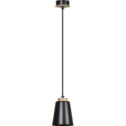 Scandinavische hanglamp Romano Zwart