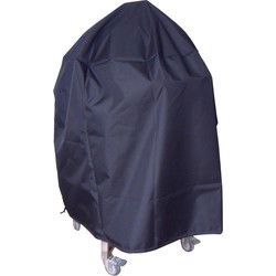 4cookz® Universele Kamado beschermhoes 21 inch - BBQ hoes - Zwart