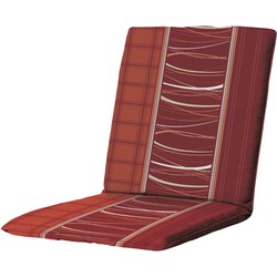 Madison Tuinkussens Stapelstoel - Lines Brick - 97x49 - Rood