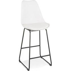 CHOKO halfhoge snackkruk 48x55x109 cm Wit