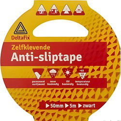 Anti-sliptape 50mmx5m zwart