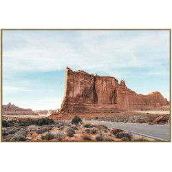 PTMD Wandpaneel Desert Storm - 120x3x80 cm - Glas - Multi