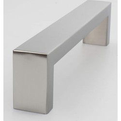 Deurgreep Jurian - staal - 128 mm - Modern - Handgreep - Kastgreep - Ladegreep