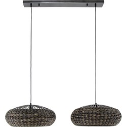 AnLi Style Hanglamp 2x disk waterhyacint