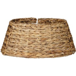 House of Seasons Kerstboomrok Opvouwbaar - H26 x Ø58 cm - Zeegras - Naturel Bruin