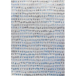 Scandinavisch Tapijt met Stippen VALKIRIA - Blauw/Grijs - 160x220 cm 