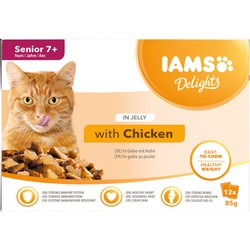 Pouch senior chicken jelly mp 85g