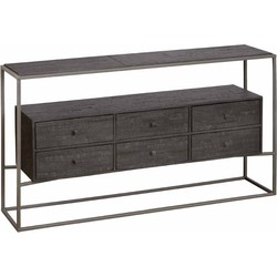 Tower living Cascia 6-drws. dresser 135x30x75