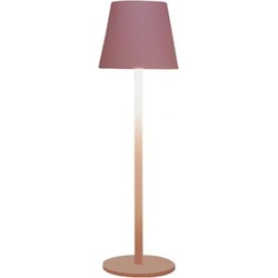 Portable tafellamp 9x26.5 cm roze