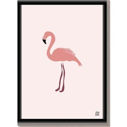 Dierenposter Flamingo - A3