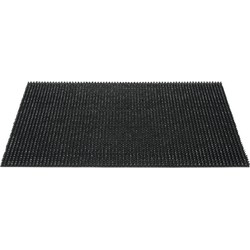 deurmat queens grasmat zwart 40x60cm - Hamat