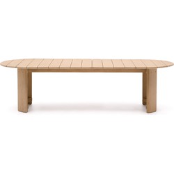 Kave Home - Tafel Xoriguer van FSC 100% massief eucalyptushout 280 x 110 cm