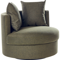 Beliani DALBY - Fauteuil-Groen-Polyester