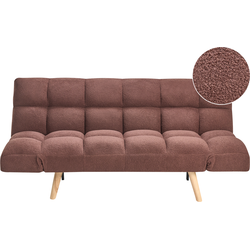 INGARO - Slaapbank - Bruin - Bouclé