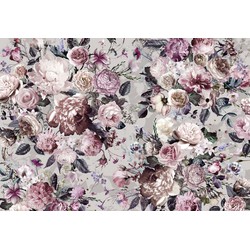 Komar fotobehang Lovely Blossoms roze - 350 x 250 cm - 611640