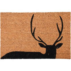 Best for Boots Deurmat - hert print - kokosvezel - 60 x 40 cm - Deurmatten