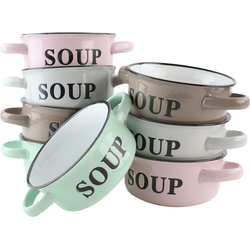 OTIX Soepkommen - met Oor - Set van 8 - Schaaltjes - 500ml - Diverse - Kleuren - SOUP