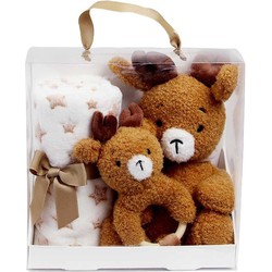 Unique Living - Giftbox Baby Surprise Reindeer  - 90x75cm