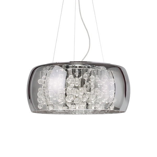 Ideal Lux - Audi-80 - Hanglamp - Metaal - G9 - Zwart - 