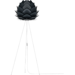 Aluvia Medium vloerlamp anthracite grey - met tripod wit - Ø 59 cm
