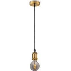 Home sweet home hanglamp Vintage Spiral g95 - Brons - smoke