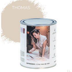 Spinder x Eva van de Ven 1L matte muurverf - Thomas