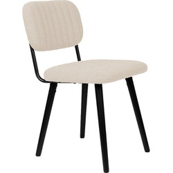 ANLI STYLE Chair Jake Off White BouclÃ©