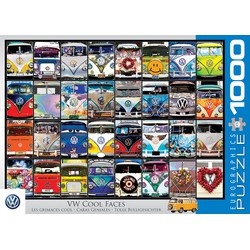 Eurographics Eurographics puzzel VW Cool Faces - 1000 stukjes