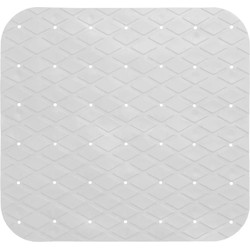 5Five Badmat - wit - anti-slip - 50 x 50 cm - Badmatjes