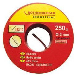 Rothenberger CMR045262E Radiosoldeer 2mm 183