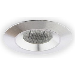 Groenovatie Inbouwspot LED 3W, Warm Wit, Rond, Waterdicht IP54, Aluminium, Dimbaar