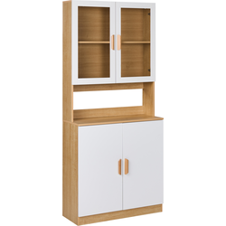 CYGNET - Vitrinekast - Wit - MDF