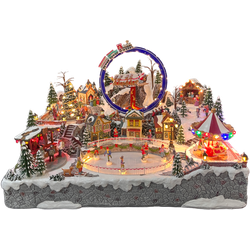 Kerstspeeltuin Met IJsbaan