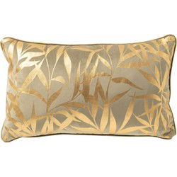 Dutch Decor KATJA - kussenhoes 30x50 cm - Sponge - groen - Dutch Decor