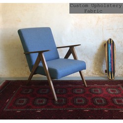 Mid-Century fauteuil - Pools design - blauw