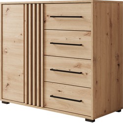 Meubella Dressoir Adyson - Eiken - 93 cm