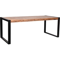 Eettafel Brussels 180x90x76 cm