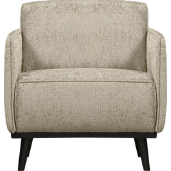 STATEMENT FAUTEUIL MET ARM STRUCTURE VELVET MOUNTAIN