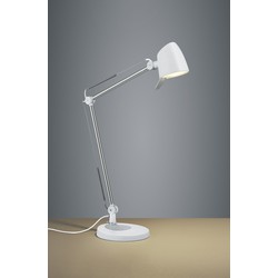 Moderne Tafellamp  Rado - Metaal - Wit