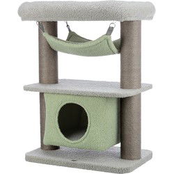 TRIXIE KITTEN KRABPAAL LUNITO GRIJS / MINTGROEN 71 CM