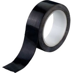 Watervast textband 19mmx4m zwart