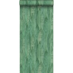 ESTAhome behang bladeren jade groen