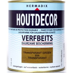 Houtdecor 656 transparant groen 750 ml - Hermadix