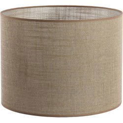 Light & Living - kap - Caden - bruin - textiel - Ø 40cm - E27 - 2240915