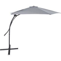 Feel Furniture - Zweefparasol - 3 Meter - Lichtgrijs