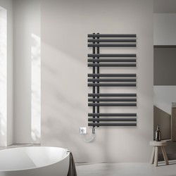 Badkamermeubel Iron EM met verwarmingselement 900W 600x1200 mm antraciet