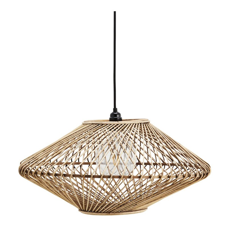 hanglamp bamboe naturel 28,5 x ø57 - 