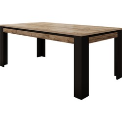 Meubella Eetkamertafel Trinidad - Eiken - 195 cm