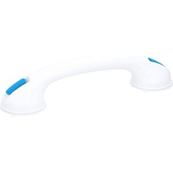 Handgreep badkamer - met zuignappen - kunststof - 40x9,5 cm - douche - Badkameraccessoireset